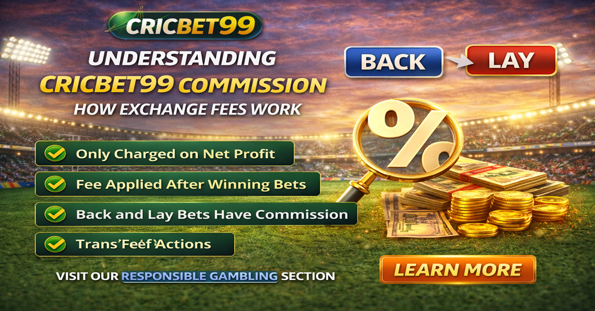 Understanding Cricbet99 Commission — How Exchange Fees Work